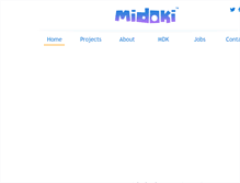 Tablet Screenshot of midoki.com
